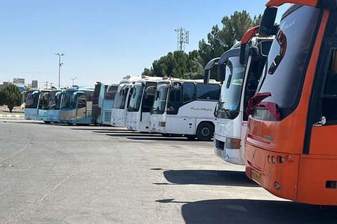 اعزام۶۳۴۹ زائران خراسان جنوبی به مشهد توسط ناوگان حمل و نقل جادهای  اعزام زائرین خراسان جنوبی.jpg