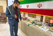 ببینید/ برپایی نمایشگاه کتاب هفته دفاع مقدس در اداره کل راهداری و حمل و نقل جاده ای خراسان جنوبی