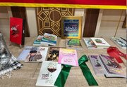 ببینید/ برپایی نمایشگاه کتاب هفته دفاع مقدس در اداره کل راهداری و حمل و نقل جاده ای خراسان جنوبی