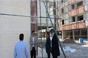 بازدید مدیر کل راه و شهرسازی سیستان و بلوچستان از واحدهای طرح نهضت ملی مسکن زاهدان
