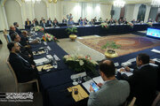 ببینید | برگزاری اجلاس ۶ جانبه همکاری‌های ترانزیتی ایران و ۵ کشور آسیای مرکزی با حضور روسیه و آذربایجان