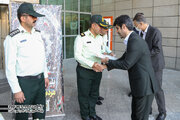 ببینید | گرامیداشت هفته نیروی انتظامی در ساختمان دادمان وزارت راه و شهرسازی