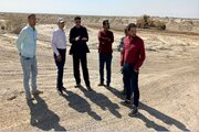 ببینید/ بازدید مدیر کل راه و شهرسازی سیستان و بلوچستان از ساخت باند دوم در محور زابل- زاهدان و پل شیله