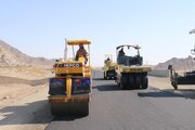 ببینید/ فعال بودن 13 کارگاه راه سازی در شمال سیستان و بلوچستان