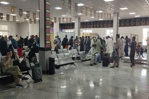 تردد مسافری در پایانه های مرزی شمال سیستان و بلوچستان