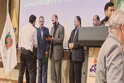 خادمان زائرین اربعین حسینی (ع) و حرم رضوی گلستان تجلیل شدند راهداری گلستان