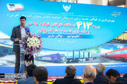 ببینید | ورود ۴۱۳ دستگاه ناوگان تولید داخل و بازسازی شده به شبکه ریلی