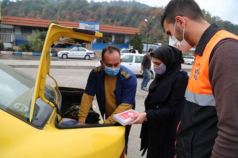 کنترل بیش از۲۱ هزار دستگاه ناوگان عمومی در محورهای مازندران مازندران