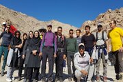 برگزاری همایش کوهپیمایی کارکنان اداره کل راهداری و حمل و نقل جاده ای سیستان و بلوچستان به مناسبت هفته تربیت بدنی