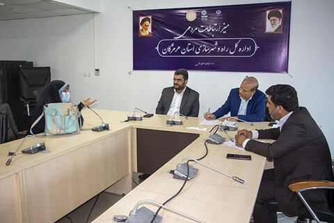 ملاقات مردمی مدیرکل راه و شهرسازی هرمزگان 1