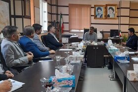 جلسه مدیر کل راه کردستان با شهردارسنندج