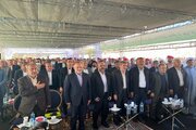 ببینید/مراسم افتتاح باند دوم بزرگراه دشت ارژن _ابوالحیات در استان فارس