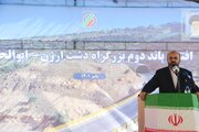 ببینید/مراسم افتتاح باند دوم بزرگراه دشت ارژن _ابوالحیات در استان فارس