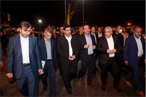 بندر شهید رجایی توسعه مییابد بازدید معاون رئیس جمهور