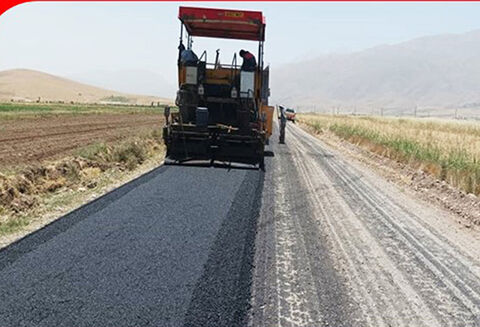 ۸۰ کیلومتر از راههای روستایی استان قزوین بهسازی و روکش آسفالت شد راه روستایی