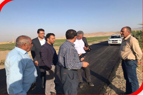 آسفالت بیش از ۱۵۹ کیلومتر راه روستایی در لرستان راه روستایی