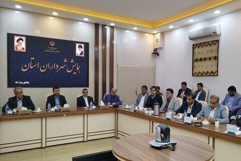 شرکت مدیر راه و شهرسازی سیستان و بلوچستان همایش شهرداران