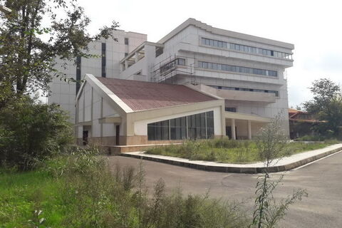 بازدید استاندار و مدیرکل راه و شهرسازی استان گیلان از ساختمان در حال احداث کتابخانه مرکزی رشت گیلان -بازدید از کتابخانه