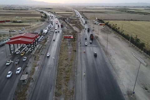 زیر گذر شهید زارعی واقع در تقاطع همدان-کرمانشاه-سنندج