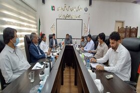 برگزاری جلسه کمیته‌ درآمد در اداره کل راهداری و حمل و نقل جاده‌ای جنوب سیستان و بلوچستان