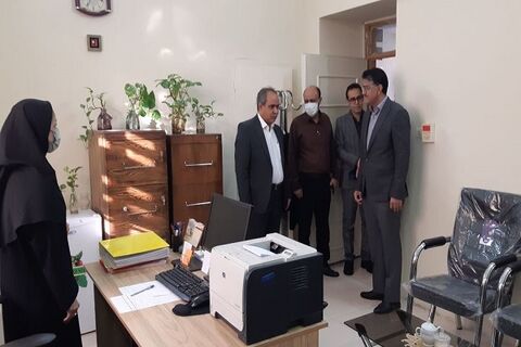 بازدید رئیس سازمان مدیریت و برنامه ریزی سیستان و بلوچستان از اداره کل راه و شهرسازی استان