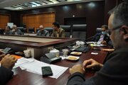 جلسه کمیته تاسیسات زیر بنایی طرح نهضت ملی مسکن