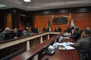 جلسه کمیته تاسیسات زیر بنایی طرح نهضت ملی مسکن
