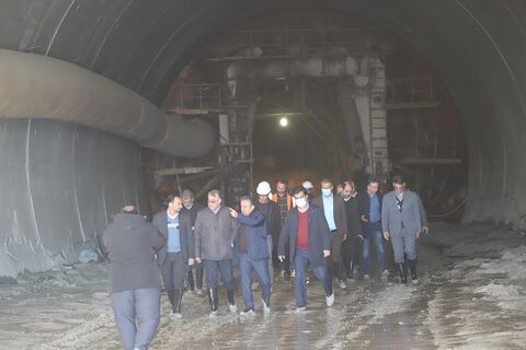 بهرهبرداری از تونل هشتگرد-طالقان در سال ۱۴۰۳  تونل طالقان استان البرز