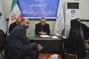 ارتباط چهره به چهره مدیر کل و معاونین اداره کل راه و شهرسازی استان کرمانشاه با مردم در میز خدمت روز جمعه 1401/09/04