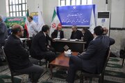 ارتباط چهره به چهره مدیر کل و معاونین اداره کل راه و شهرسازی استان کرمانشاه با مردم در میز خدمت روز جمعه 1401/09/04