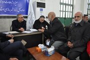 ارتباط چهره به چهره مدیر کل و معاونین اداره کل راه و شهرسازی استان کرمانشاه با مردم در میز خدمت روز جمعه 1401/09/04