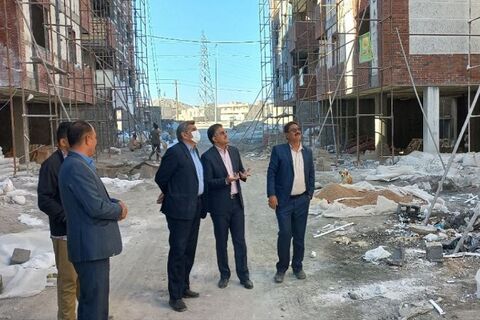 بازدید مدیر کل راه و شهرسازی سیستان و بلوچستان از واحدهای در دست ساخت طرح نهضت ملی مسکن بازدید مدیر کل راه و شهرسازی سیستان طرح نهضت ملی مسکن