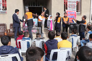 آموزش نکات ایمنی به دانش آموزان استان کرمانشاه