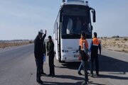 اجرای طرح کنترل اضافه تناژ و کنترل ناوگان مسافری در محور ترانزیتی زابل، زهک، هامون توسط کارشناسان حمل و نقل شهرستان زابل