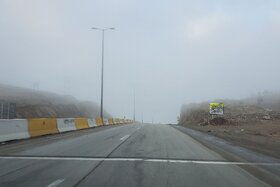 مه گرفتگی در استان کرمانشاه