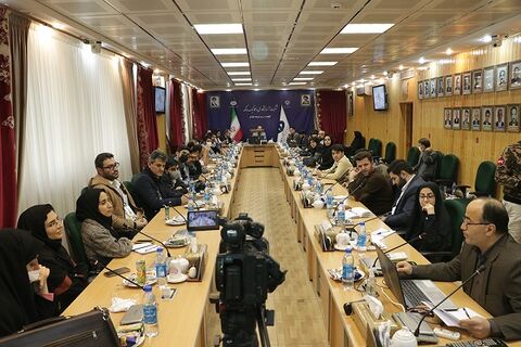 بازدید نخبگان و استعدادهای برتر فارغ التحصیل دانشگاههای کشور از شرکت آزمایشگاه فنی و مکانیک خاک آزمایشگاه خاک