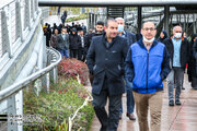 ببینید | همایش پیاده روی کارکنان وزارت راه و شهرسازی برگزار شد