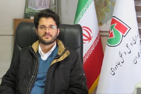 ابوذر میهنی رئیس اداره راهداری و حمل و نقل جاده ای شهرستان همدان