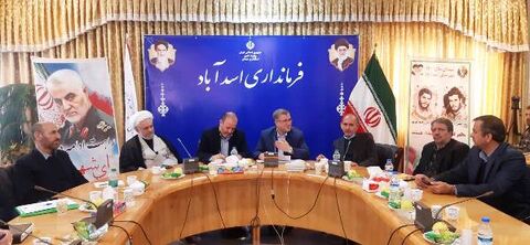 ایمنی راه اولویت نخست در افتتاح کنارگذر اسدآباد فرمانداری اسدآباد