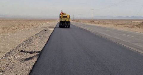 اتمام عملیات تعریض جاده حادثه خیز یزد - خضرآباد تا پایان سال جاری جاده یزد-خضرآباد
