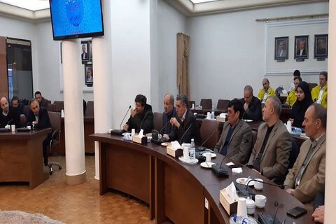 تجلیل از مدیرکل و همکاران اداره کل راهداری وحمل ونقل جاده ای در ستاد اربعین استان تجلیل اربعین آذربایجان شرقی