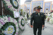 ببینید | مراسم یادبود مرحوم رستم قاسمی با حضور مقامات لشکری و کشوری برگزار شد (1)