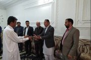 ببینید/دیدار مشاور ریاست سازمان راهداری وحمل و نقل جاده ای کشور در امور ایثارگران با خانواده معظم شهدای راهداری و حمل و نقل جاده ای جنوب سیستان و بلوچستان