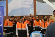 حضور دسته جمعی مدیر کل و کارکنان اداره کل راهداری و حمل و نقل جاده ای استان کرمان در نماز جمعه