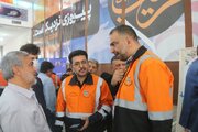 حضور دسته جمعی مدیر کل و کارکنان اداره کل راهداری و حمل و نقل جاده ای استان کرمان در نماز جمعه