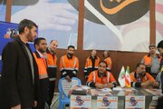حضور دسته جمعی مدیر کل و کارکنان اداره کل راهداری و حمل و نقل جاده ای استان کرمان در نماز جمعه