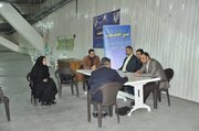 میزخدمت ادارات راه و شهرسازی سطح استان اصفهان در نماز جمعه