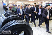 ببینید | بازدید وزیر راه و شهرسازی از ششمین نمایشگاه حمل و نقل ، لجستیک و صنایع وابسته (1)