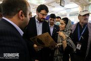 ببینید | بازدید وزیر راه و شهرسازی از ششمین نمایشگاه حمل و نقل ، لجستیک و صنایع وابسته (1)