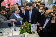ببینید | بازدید وزیر راه و شهرسازی از ششمین نمایشگاه حمل و نقل ، لجستیک و صنایع وابسته (1)